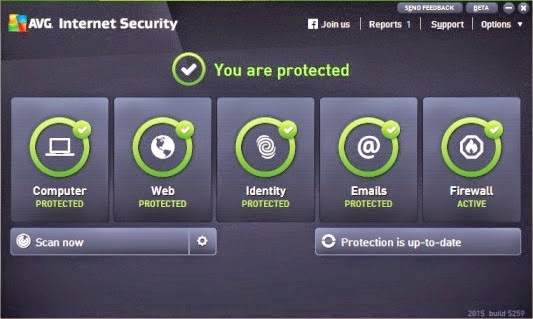 Скачать AVG Internet Security 2 15 - бесплатная